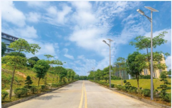 solar street light 160lm/W