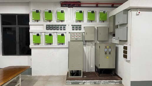 50 kW off-grid solar power system in Myanmar