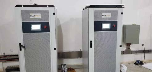 60 kW / 576 kWh hybrid solar and storage system in Oman