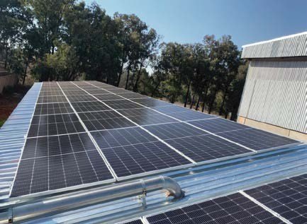 500 kW rooftop solar array in South Africa - EverRay Solar project