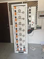 50 kW / 100 kWh hybrid solar and battery installation in Vanuatu