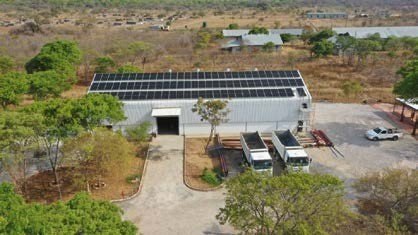 50 kW / 75 kWh solar and battery system in Zambia - EverRay Solar project