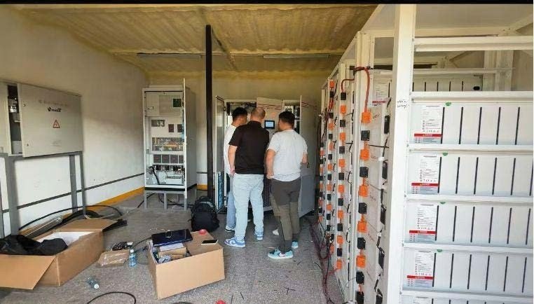 250 kW / 344 kWh hybrid solar and battery storage system in Mongolia