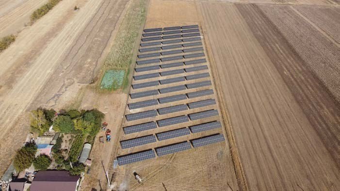 1 MW on-grid solar power plant in Romania - EverRay Solar project